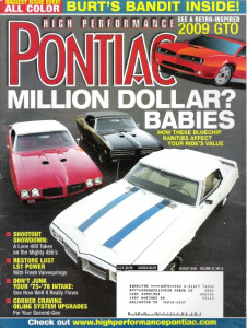 HIGH PERFORMANCE PONTIAC 2006 AUG - BANDIT, TUF-A-NUF